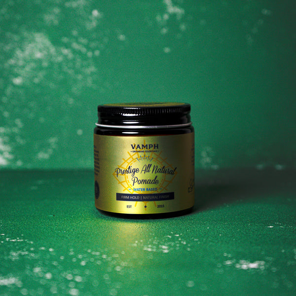 THE PRESTIGE ALL NATURAL WATER-BASED POMADE